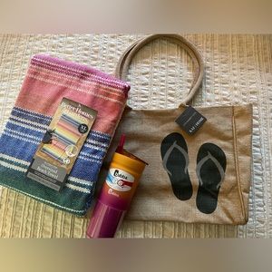 Stuffed Beach Tote (Tote, Towel, & Tumbler)